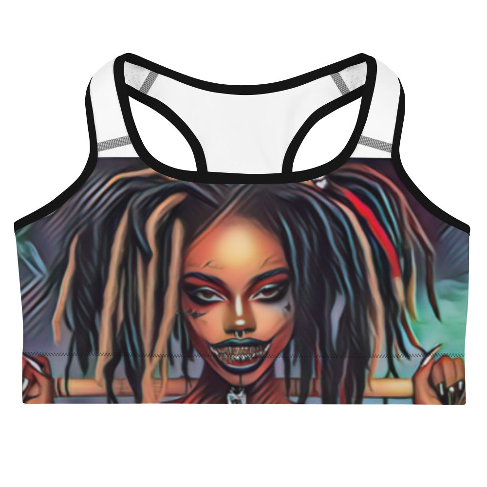 NSG dreaded lady joker Sports bra