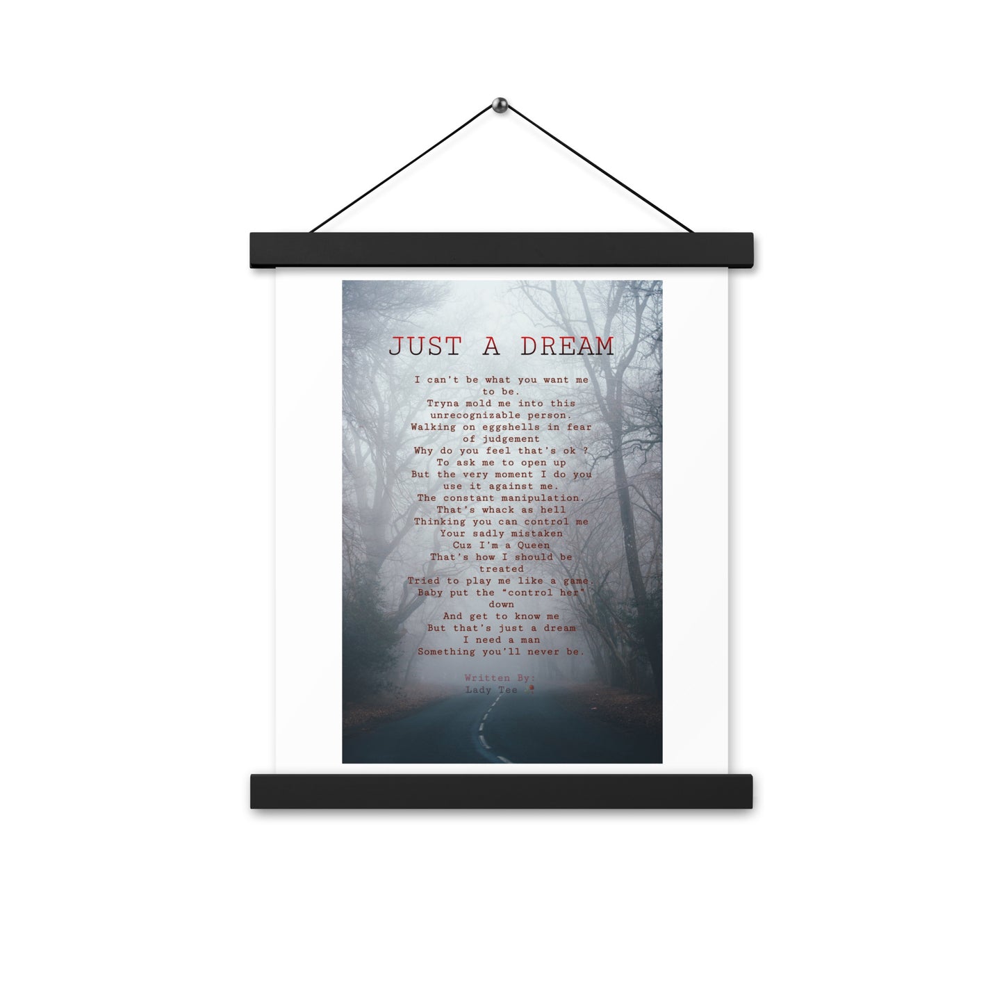 NSG lady tee poem