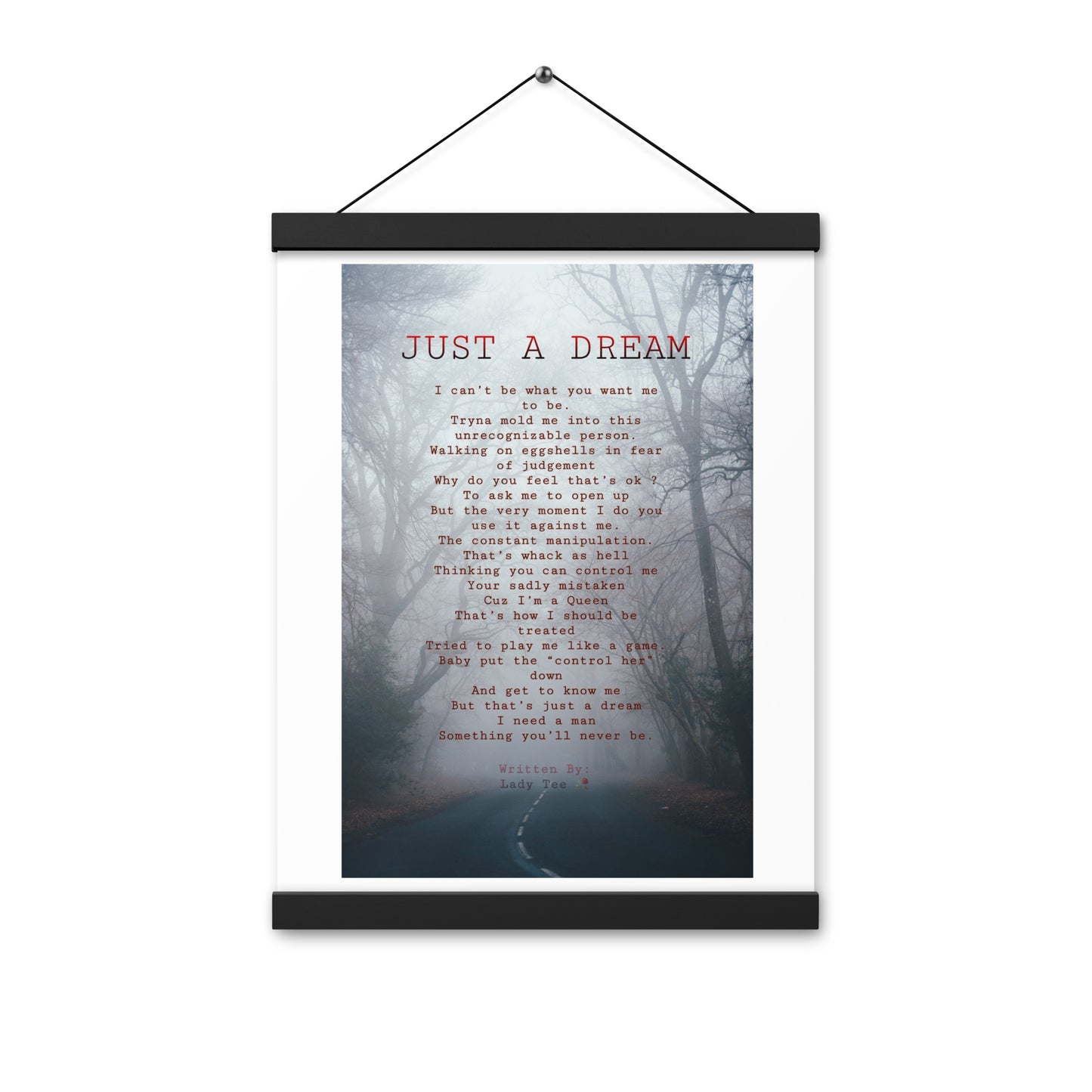 NSG lady tee poem