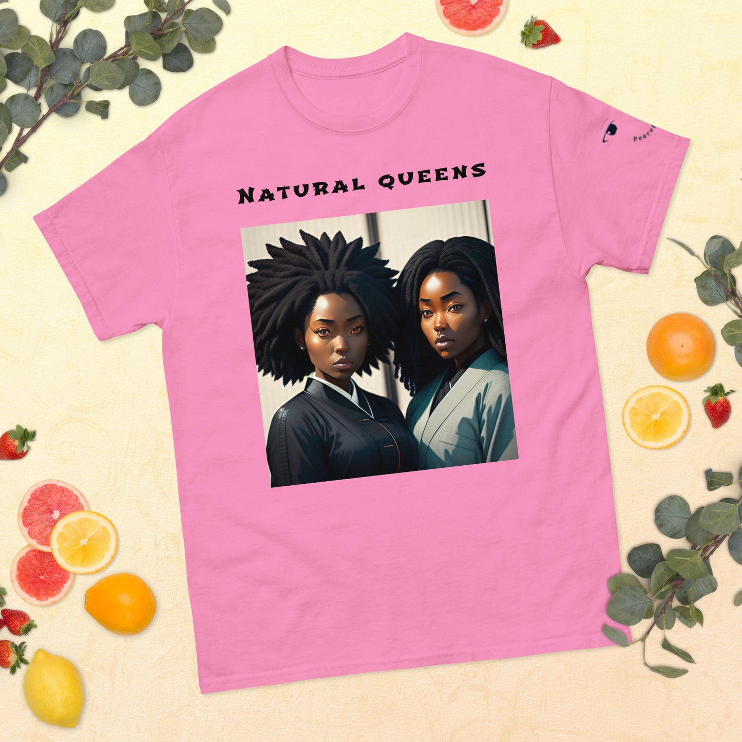 natural queens classic tee