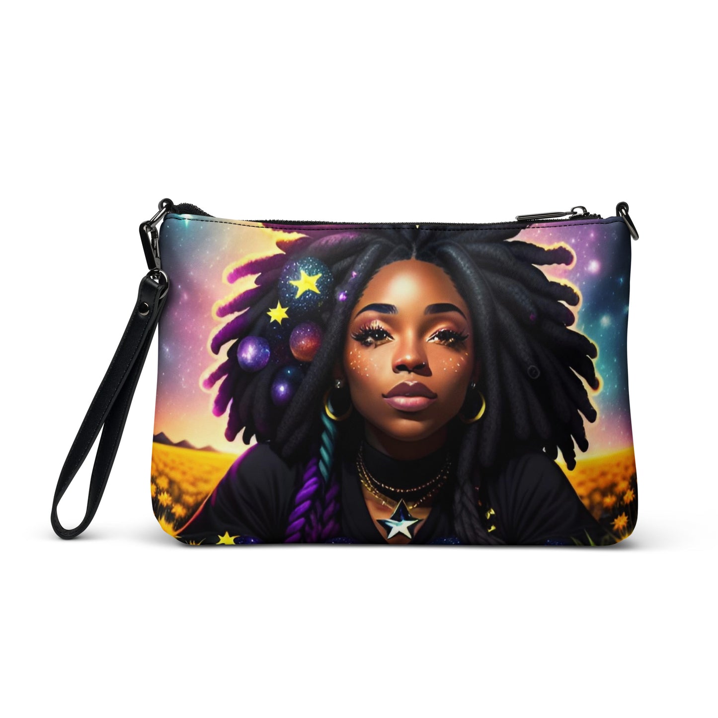 Peaceful galaxy Crossbody bag