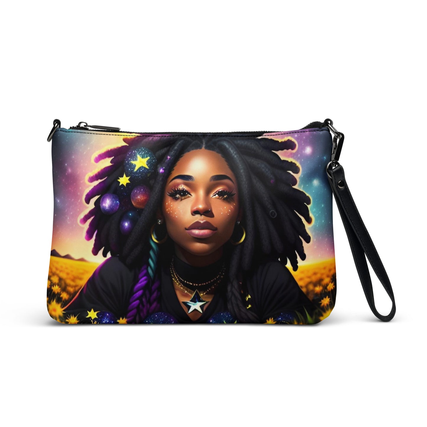 Peaceful galaxy Crossbody bag