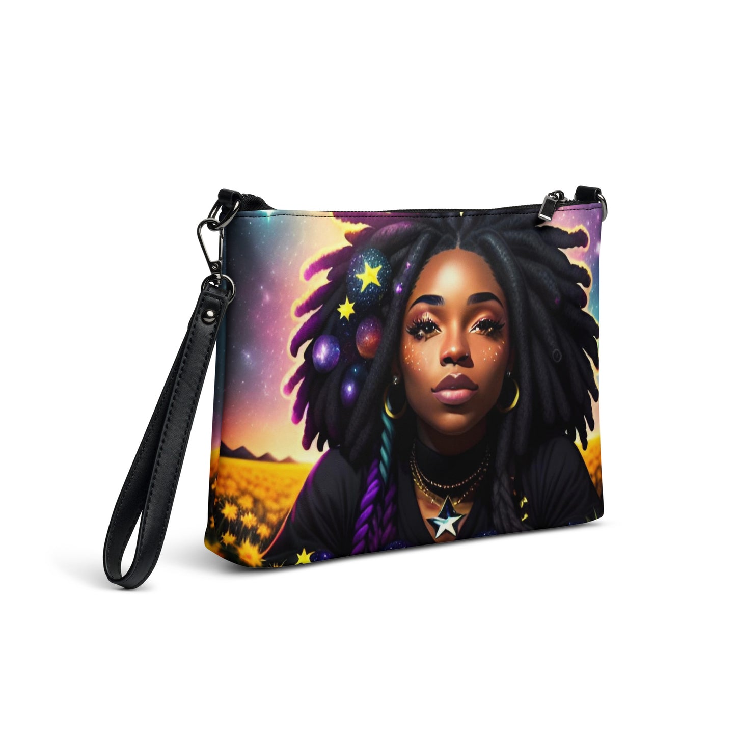 Peaceful galaxy Crossbody bag