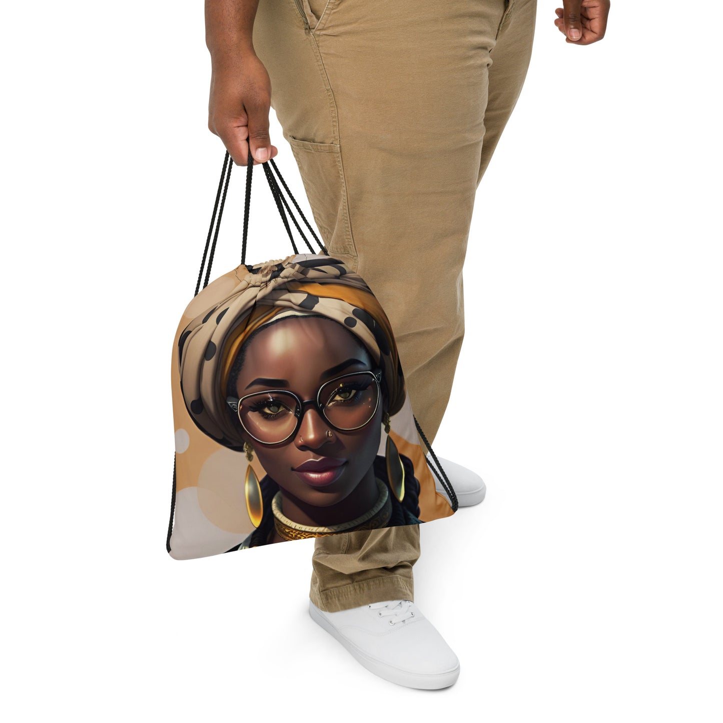 Queen Drawstring bag