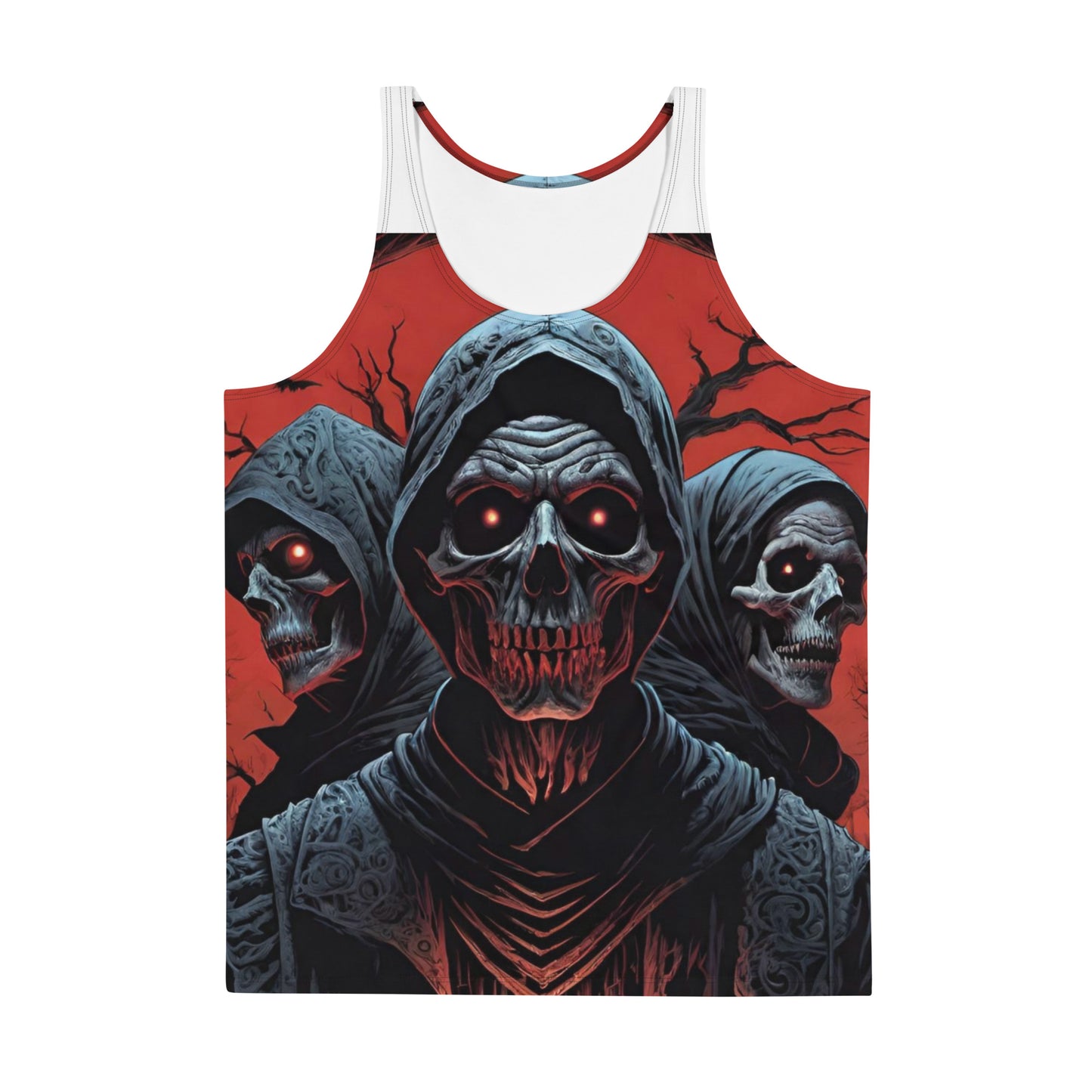 Twisted skulls tank top