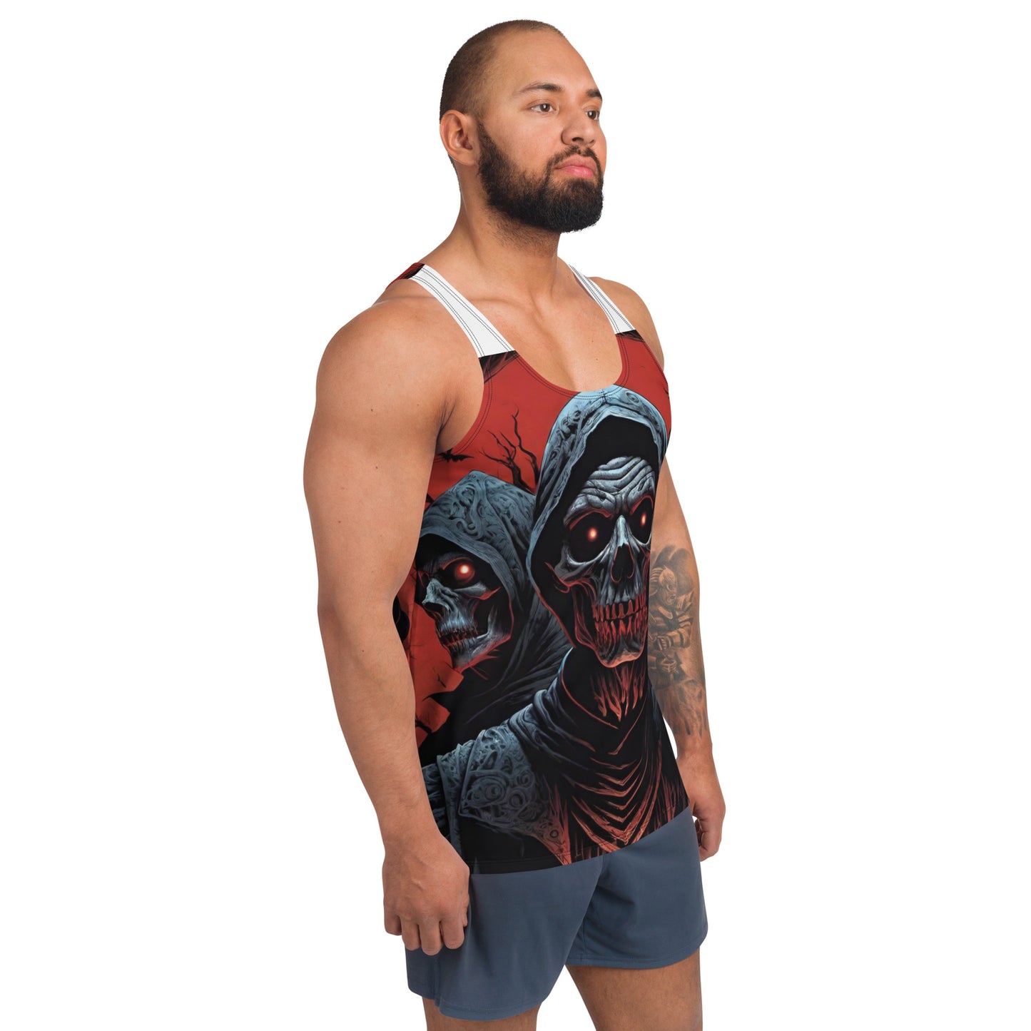 Twisted skulls tank top