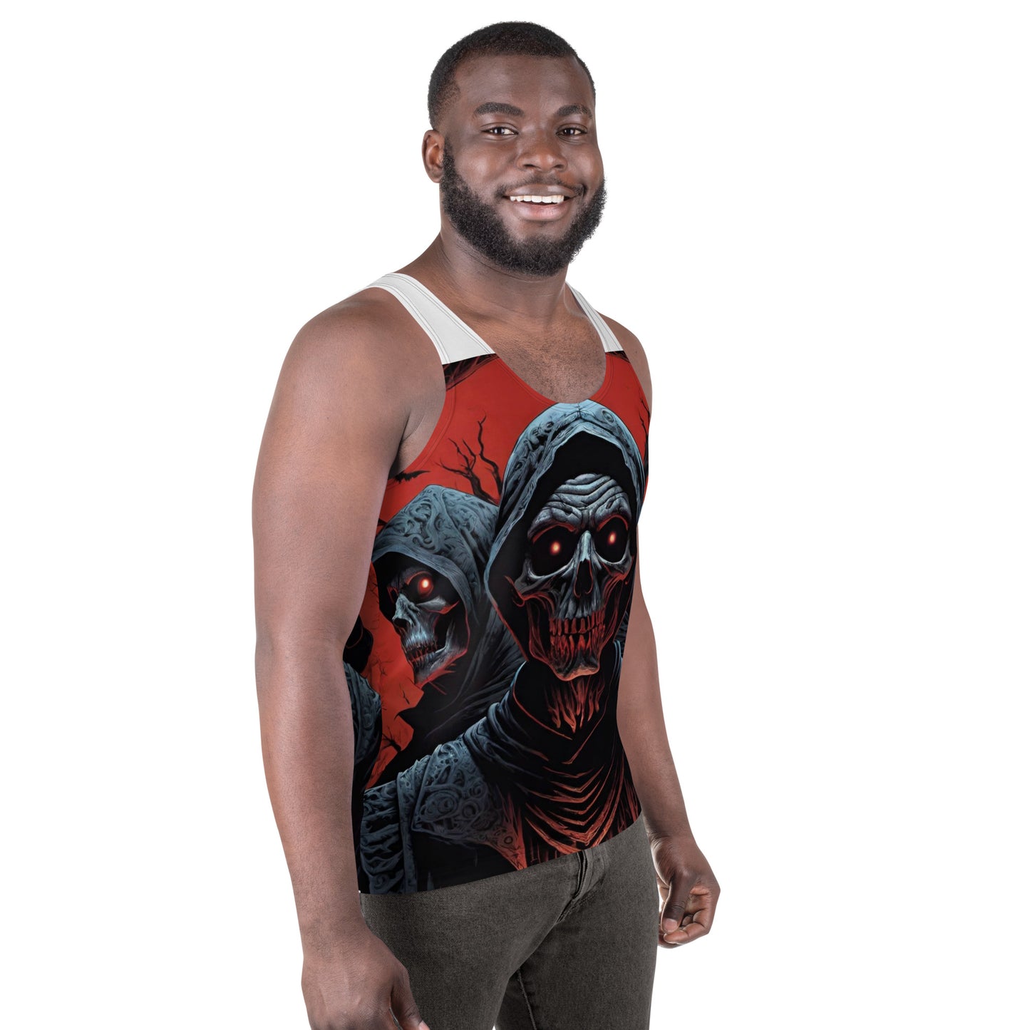 Twisted skulls tank top