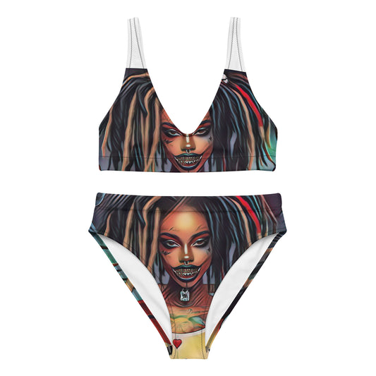 NSG dreaded lady joker high-waisted bikini