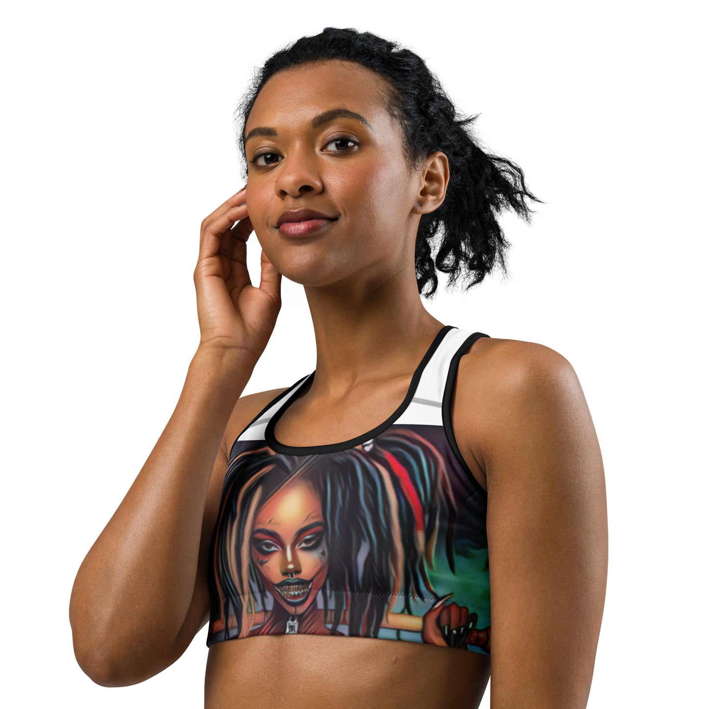 NSG dreaded lady joker Sports bra