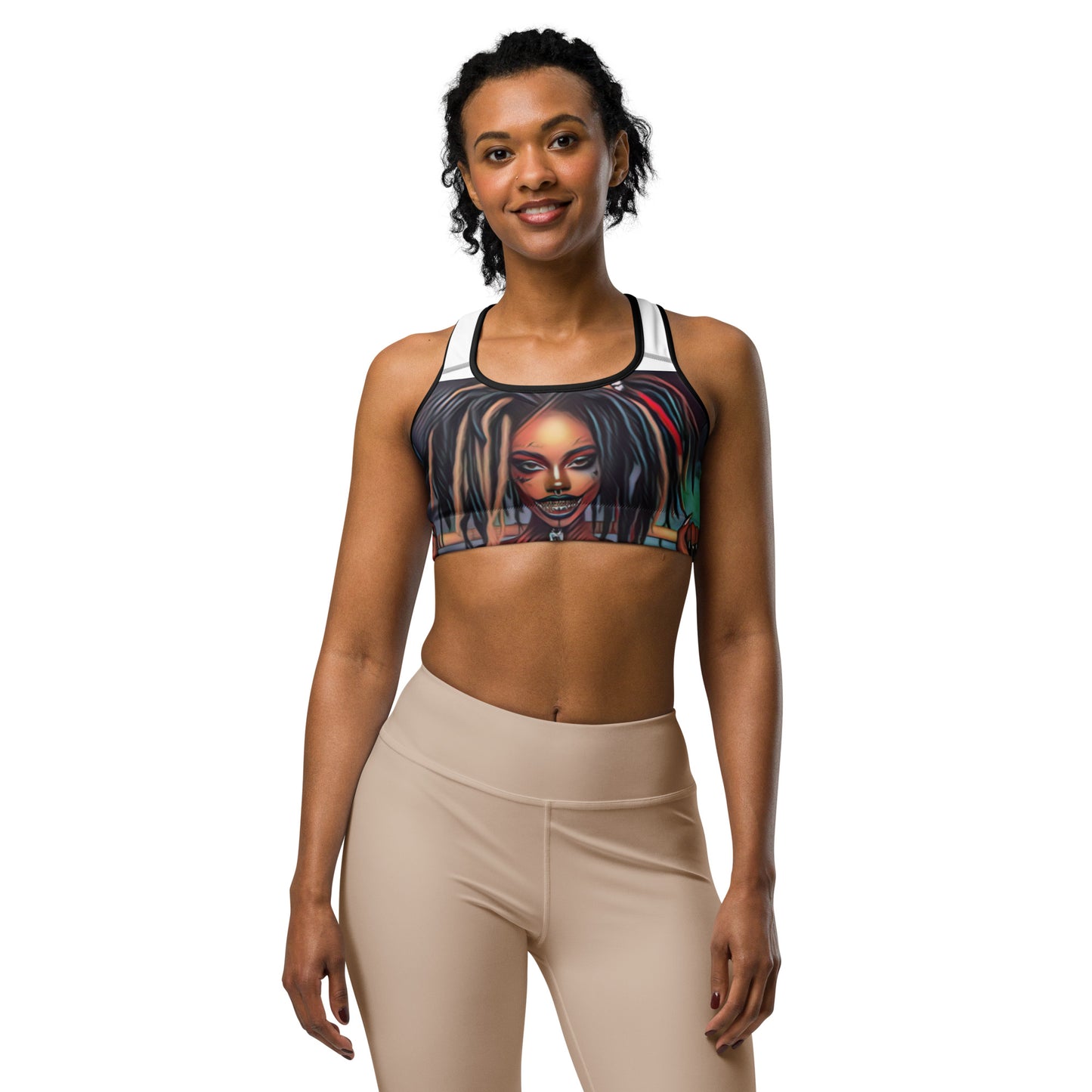 NSG dreaded lady joker Sports bra