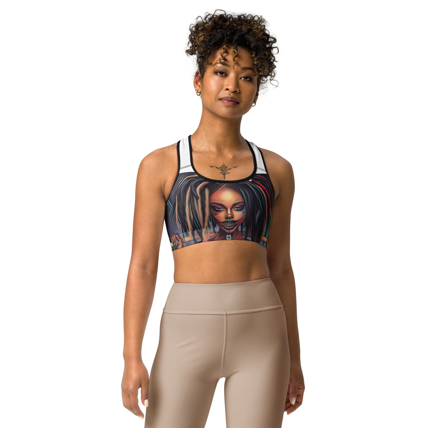 NSG dreaded lady joker Sports bra