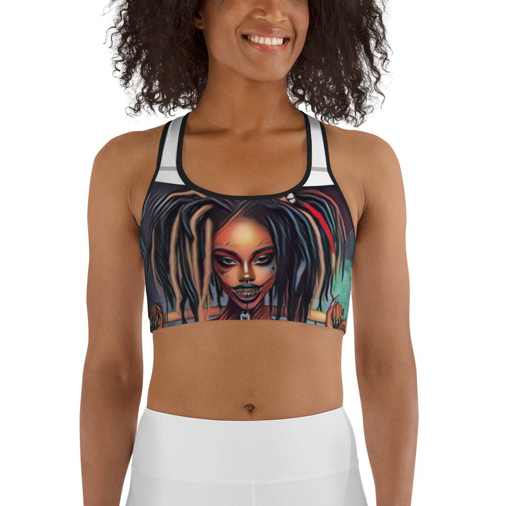 NSG dreaded lady joker Sports bra