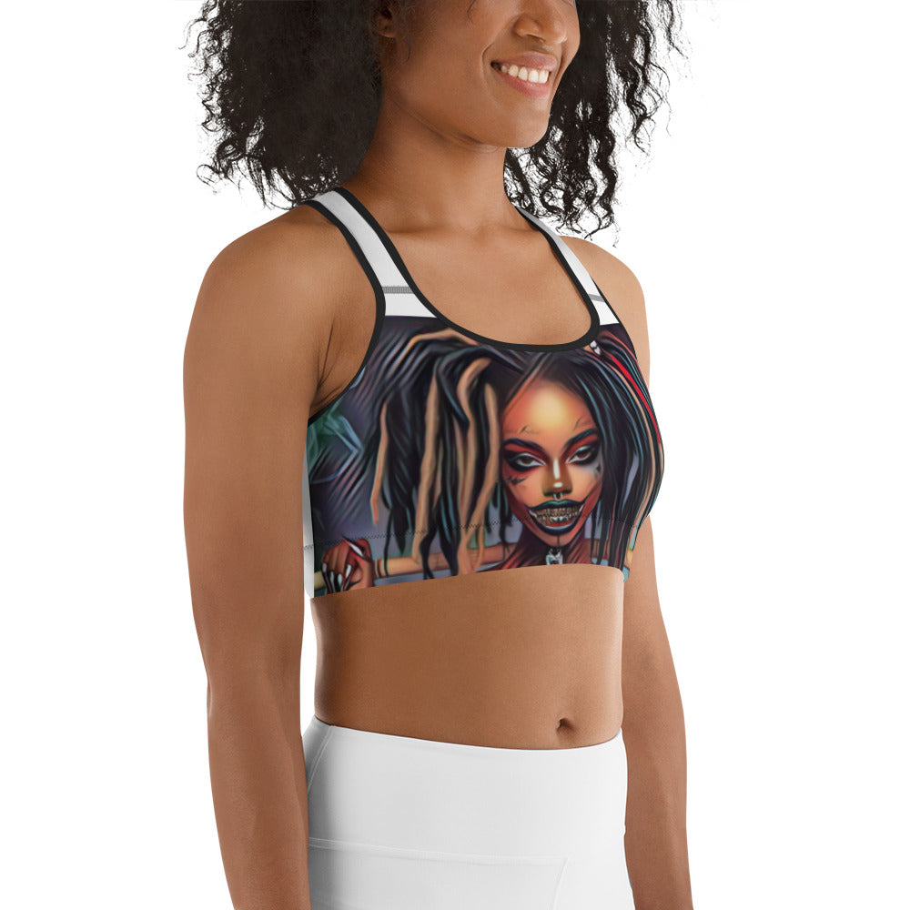 NSG dreaded lady joker Sports bra