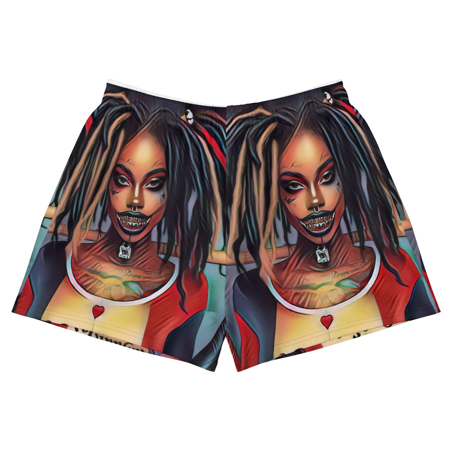 NSG dreaded lady joker Athletic Shorts