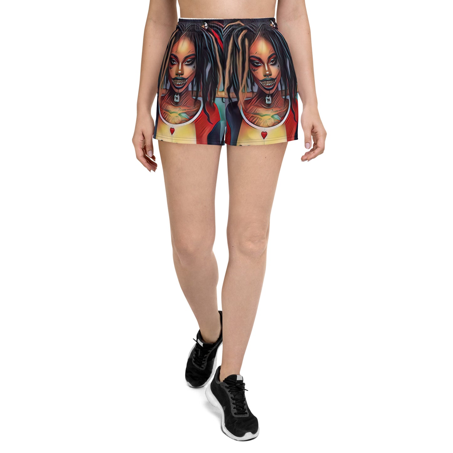 NSG dreaded lady joker Athletic Shorts