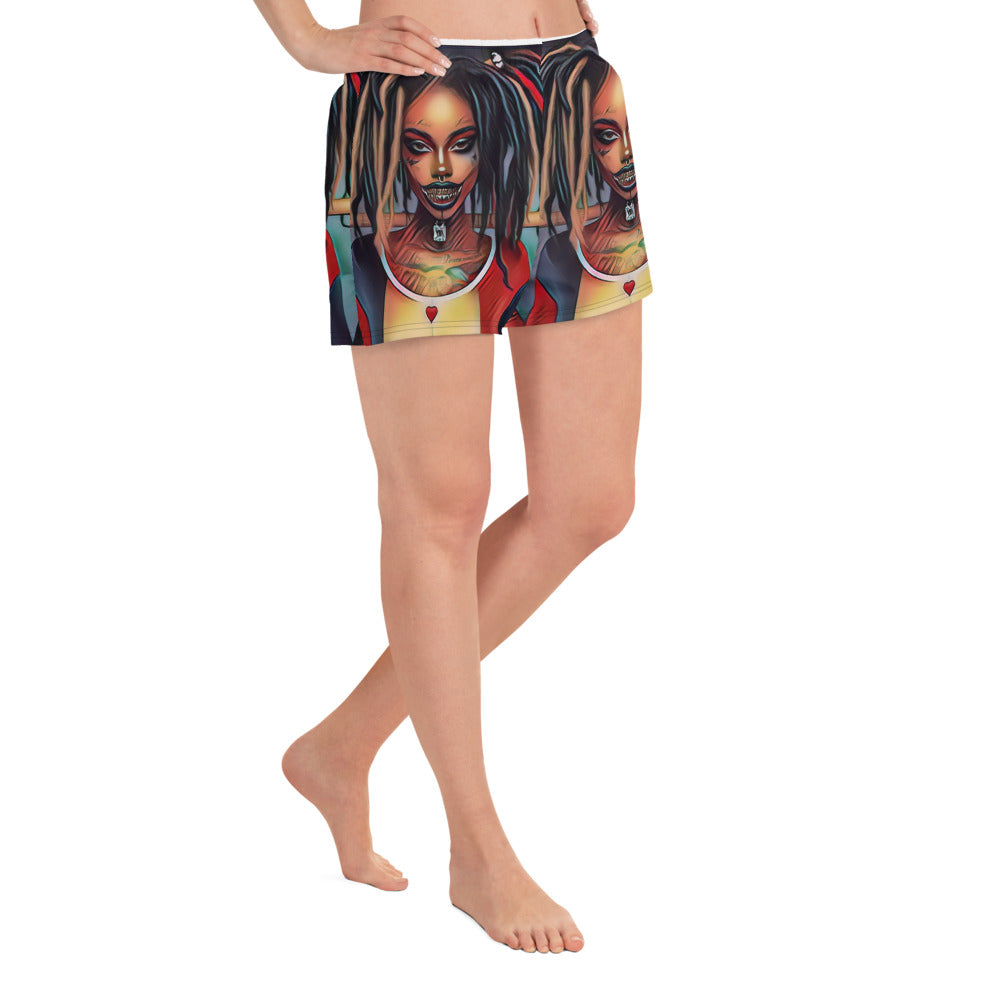 NSG dreaded lady joker Athletic Shorts