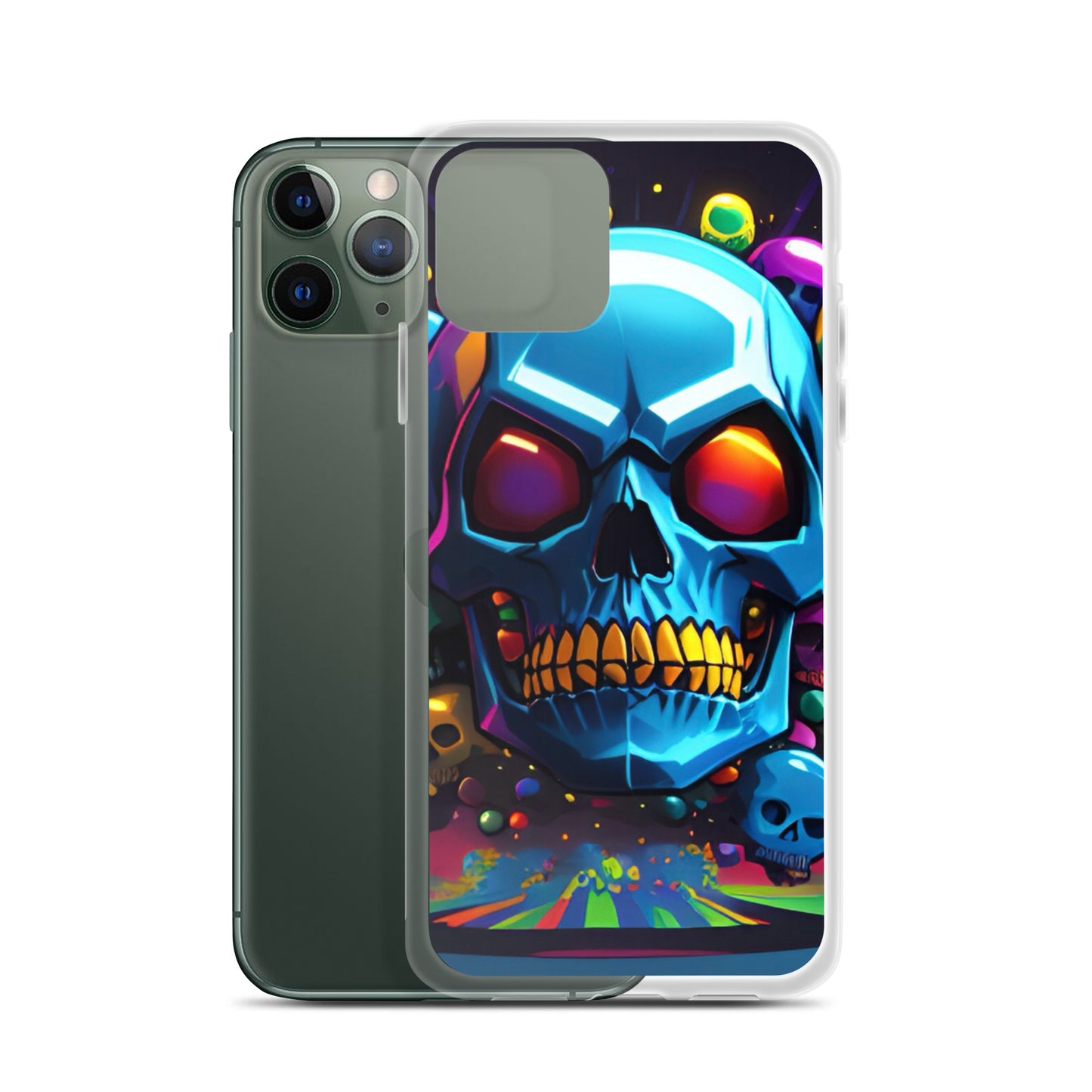 Custom skull Case for iPhone®