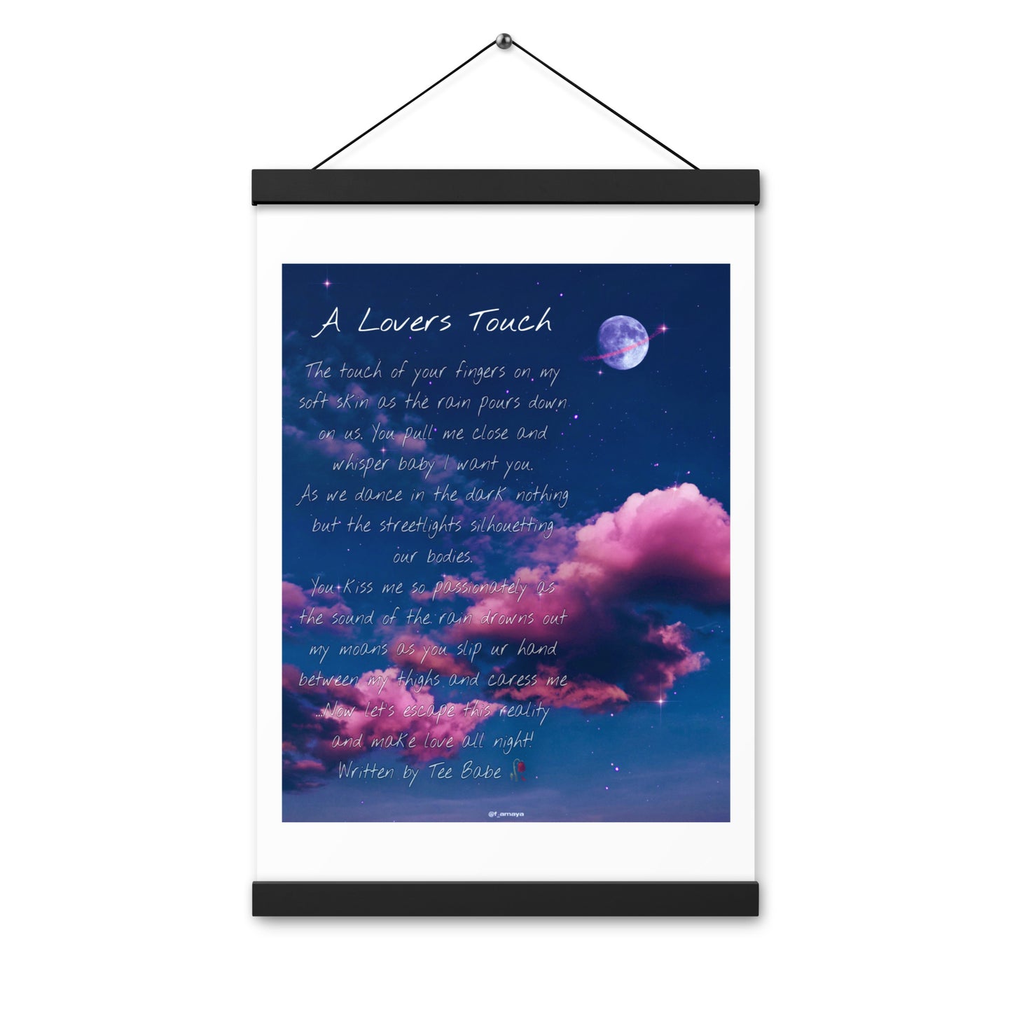 Lovers touch poem by ladytee