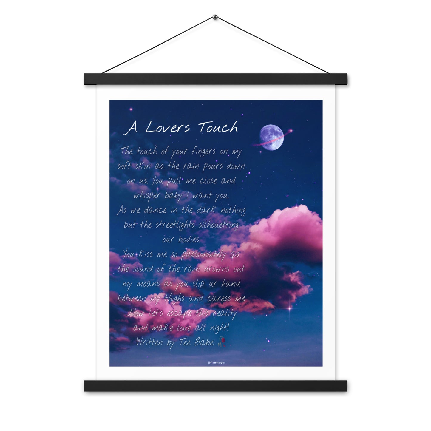 Lovers touch poem by ladytee