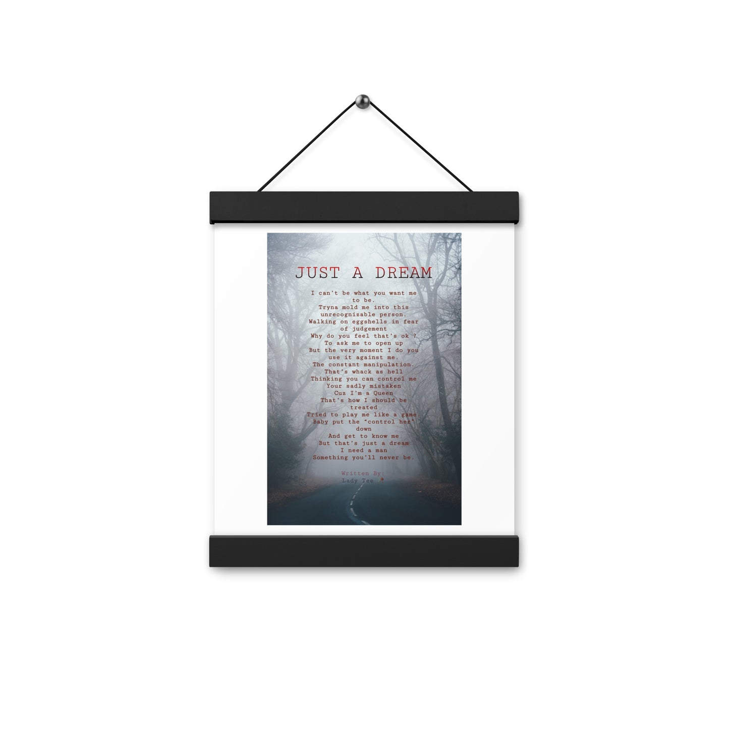 NSG lady tee poem
