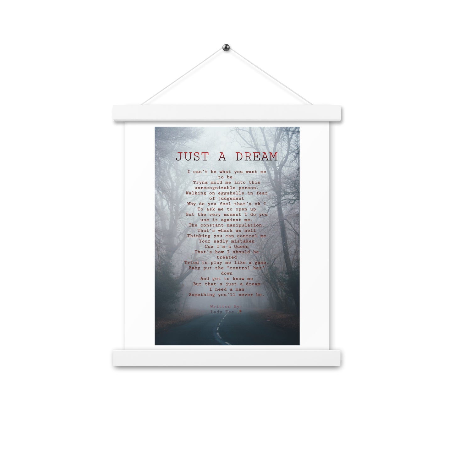 NSG lady tee poem