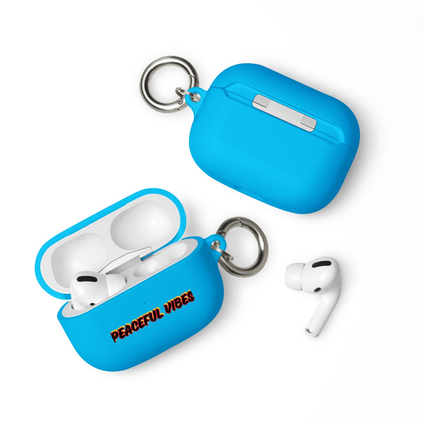 Peaceful vibes Rubber Case for AirPods®