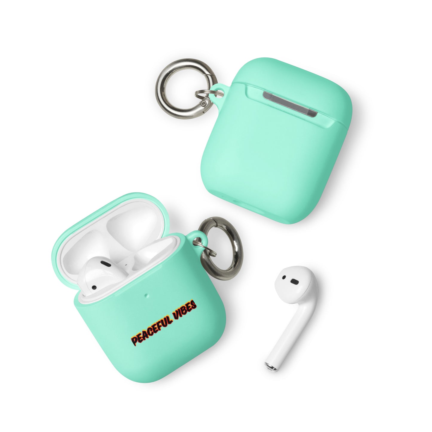 Peaceful vibes Rubber Case for AirPods®