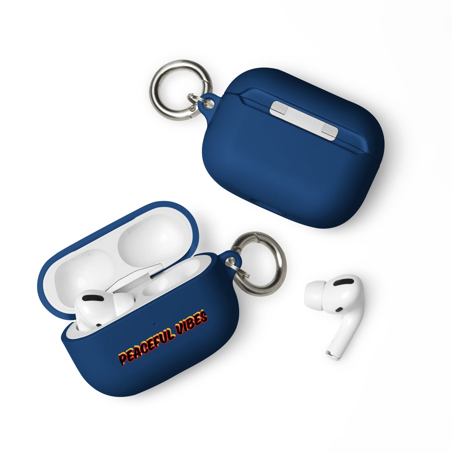 Peaceful vibes Rubber Case for AirPods®