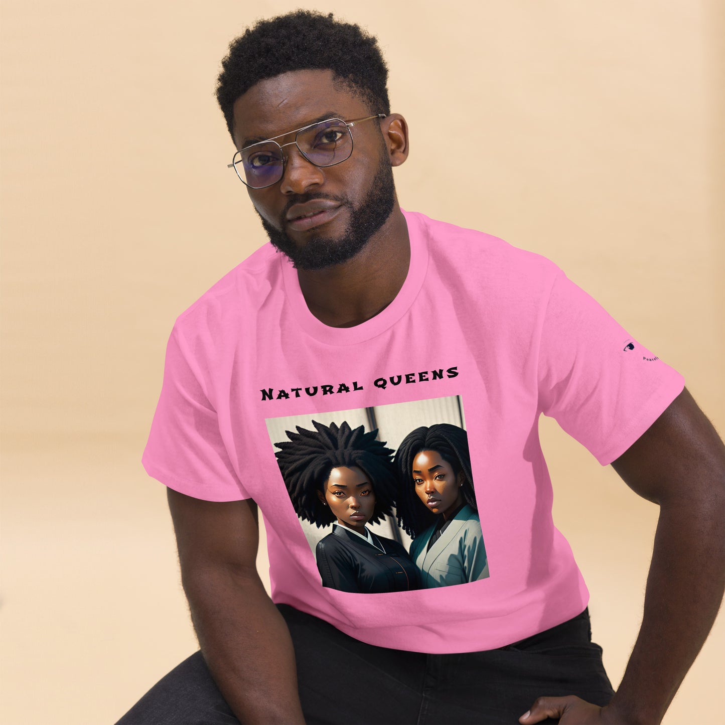 natural queens classic tee