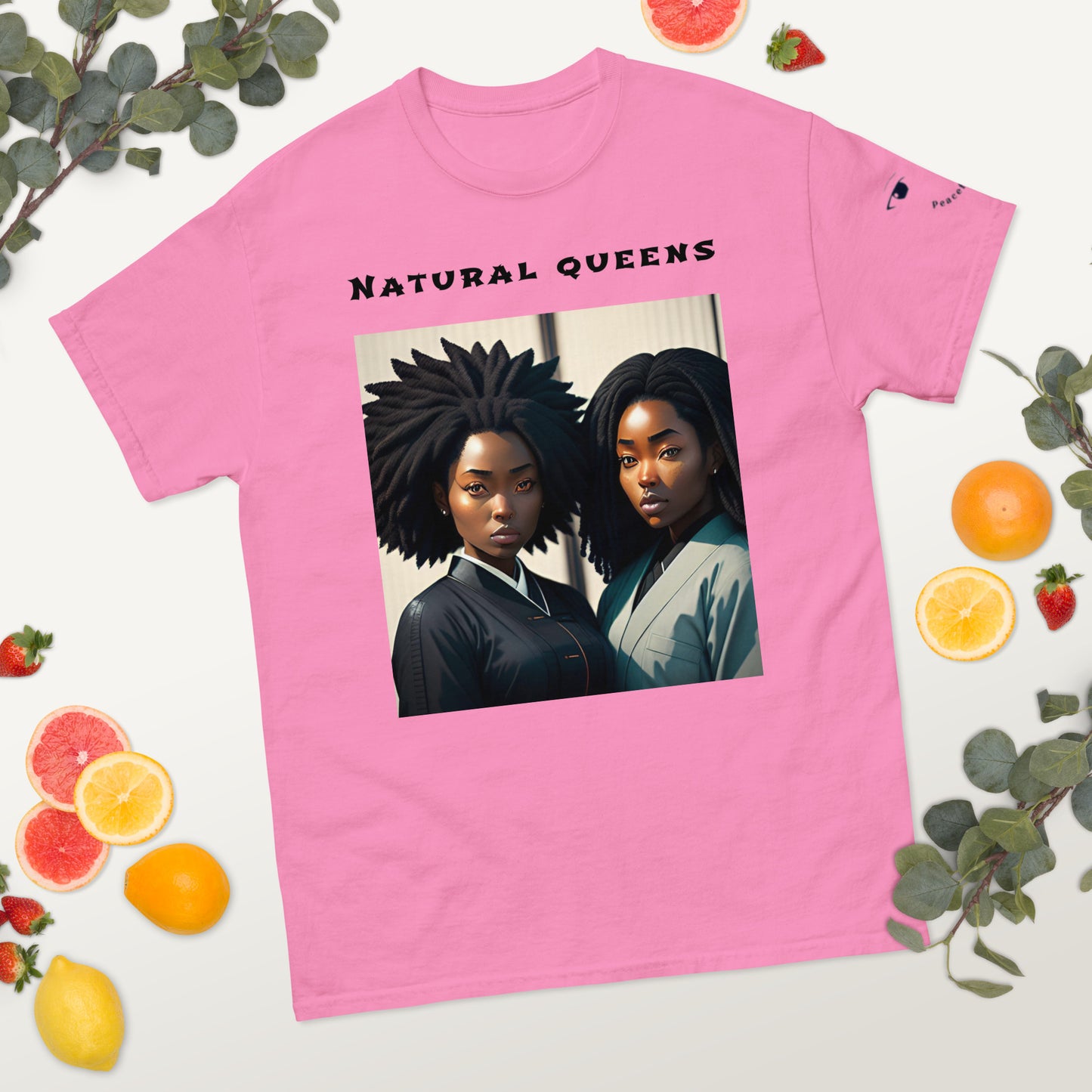 natural queens classic tee