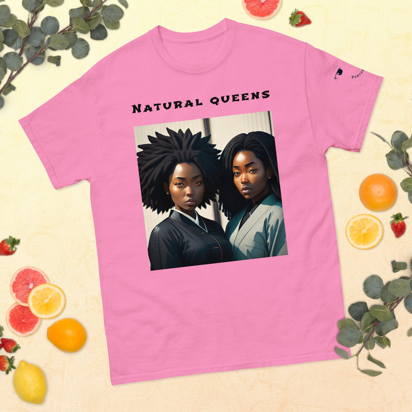 natural queens classic tee