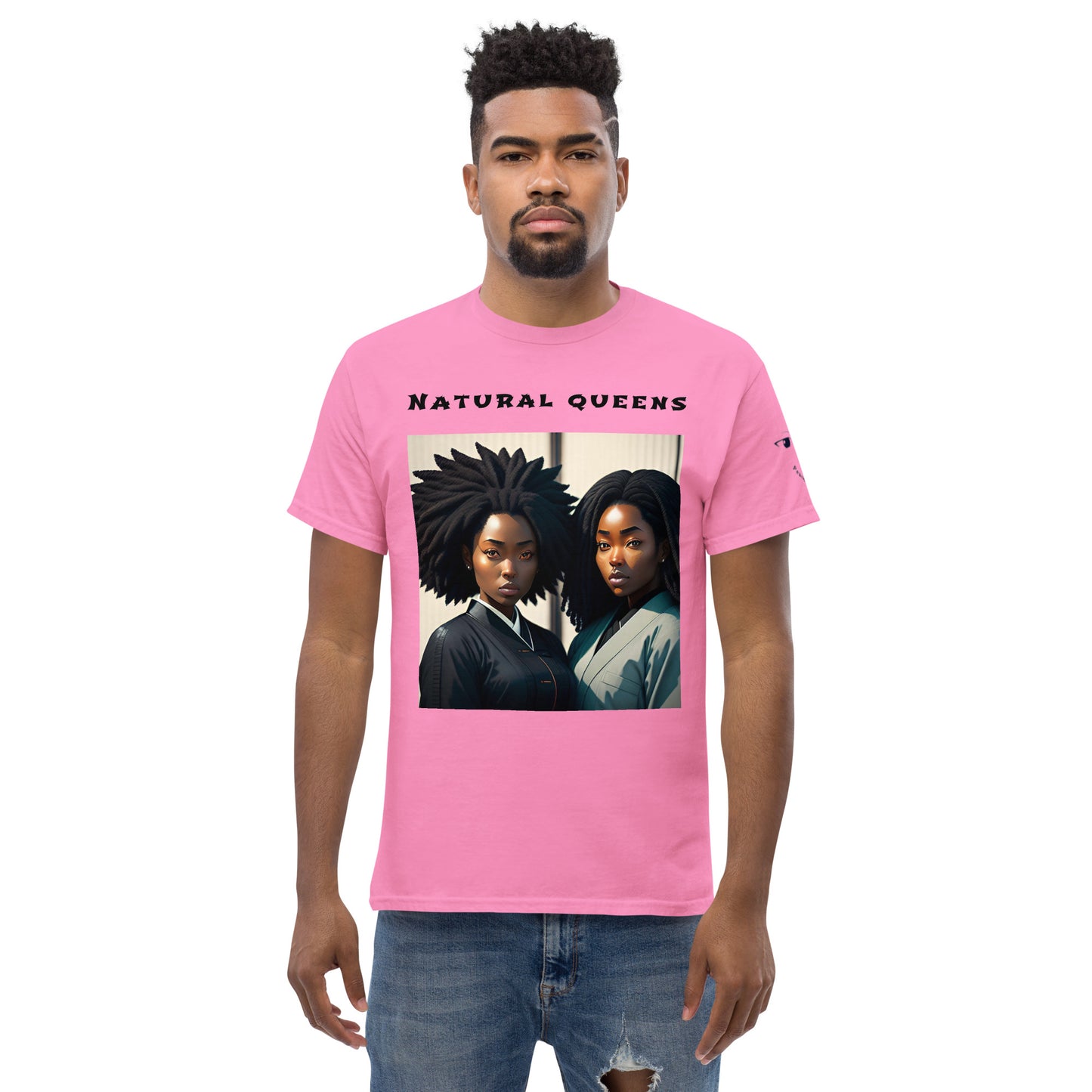 natural queens classic tee