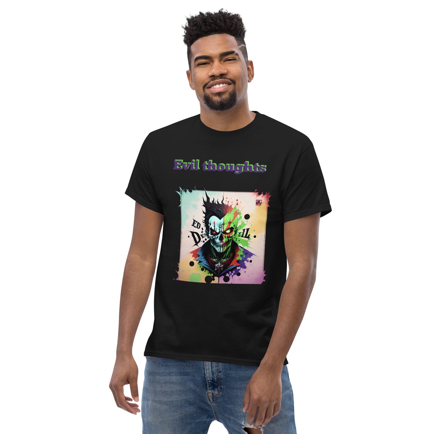 evil thoughts classic tee