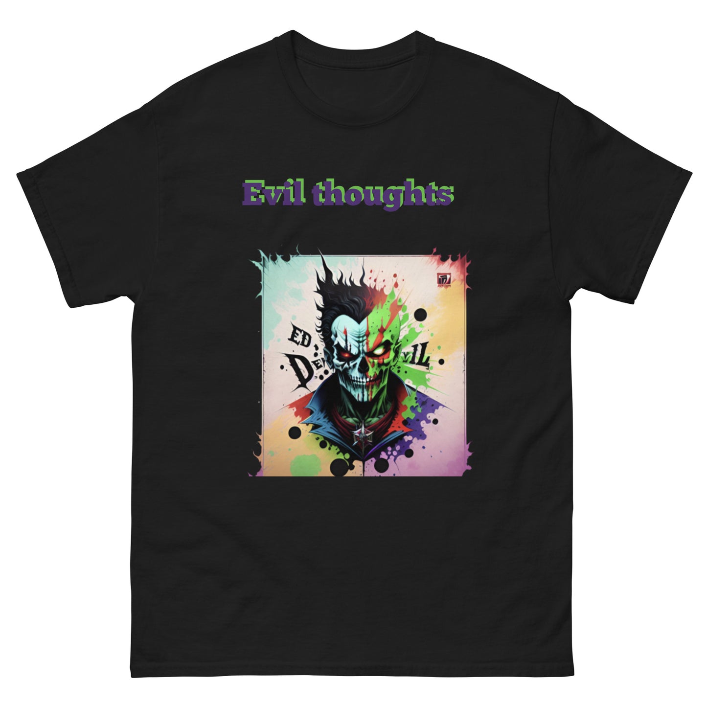 evil thoughts classic tee