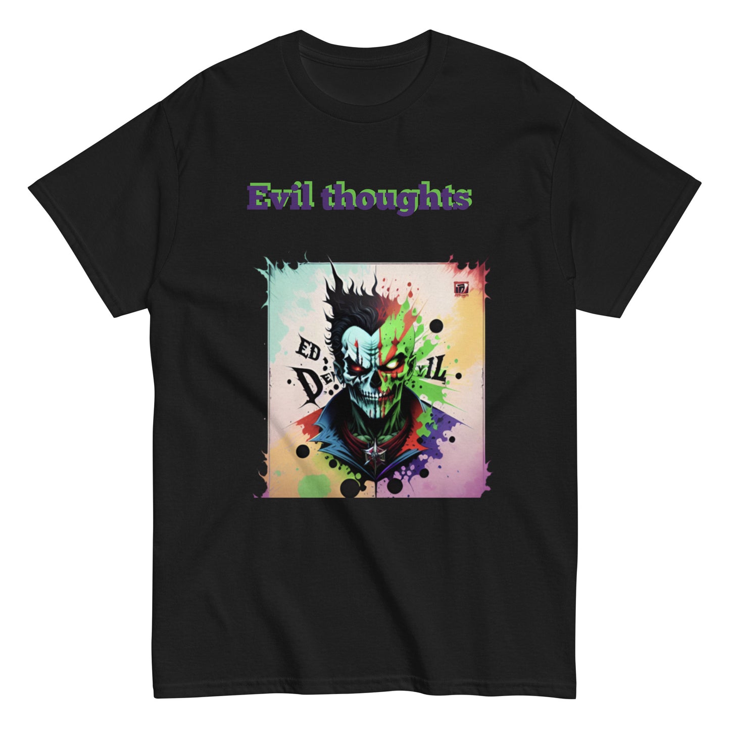 evil thoughts classic tee