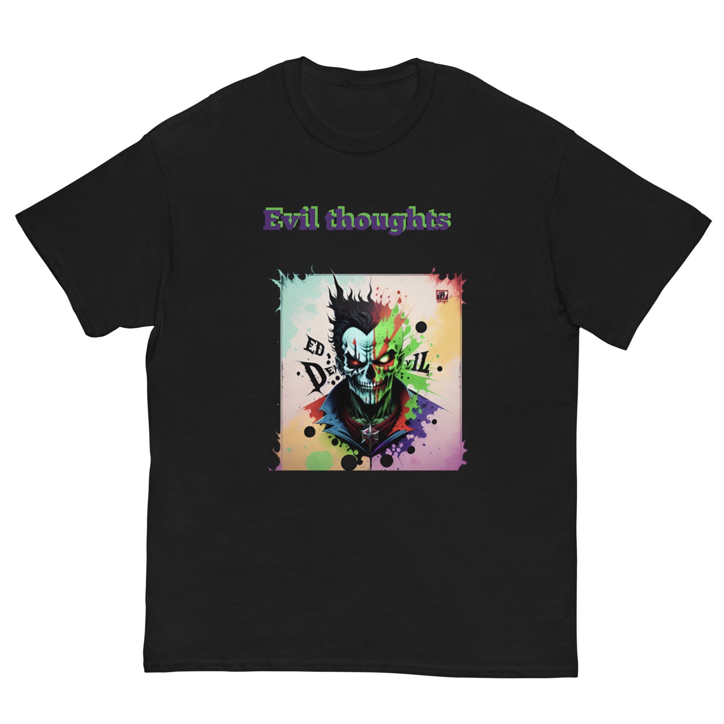 evil thoughts classic tee