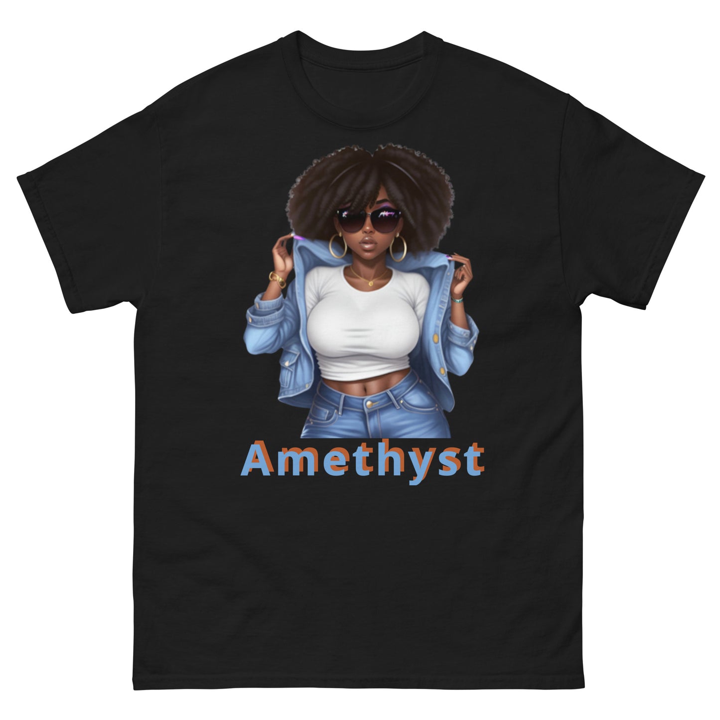 Amethyst classic tee