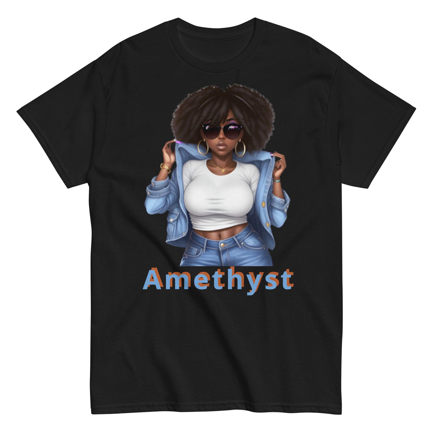 Amethyst classic tee