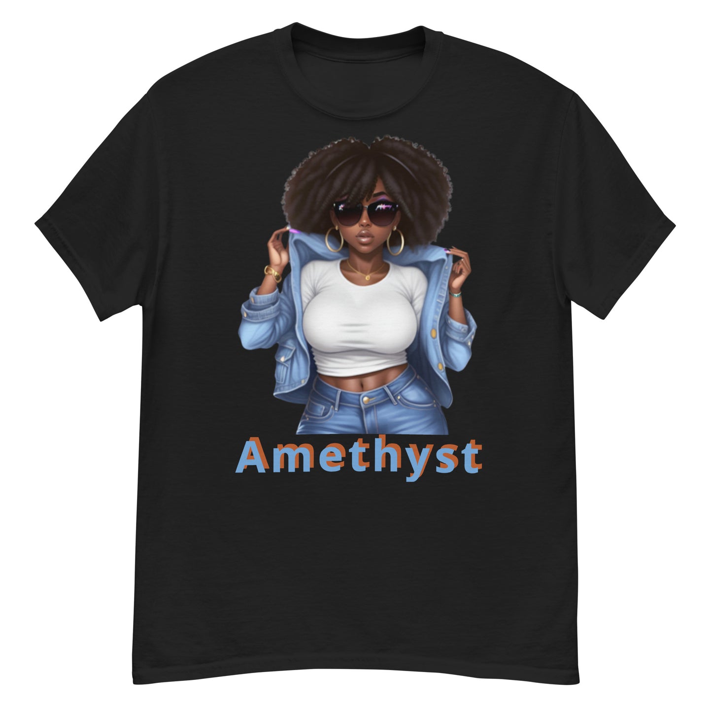 Amethyst classic tee