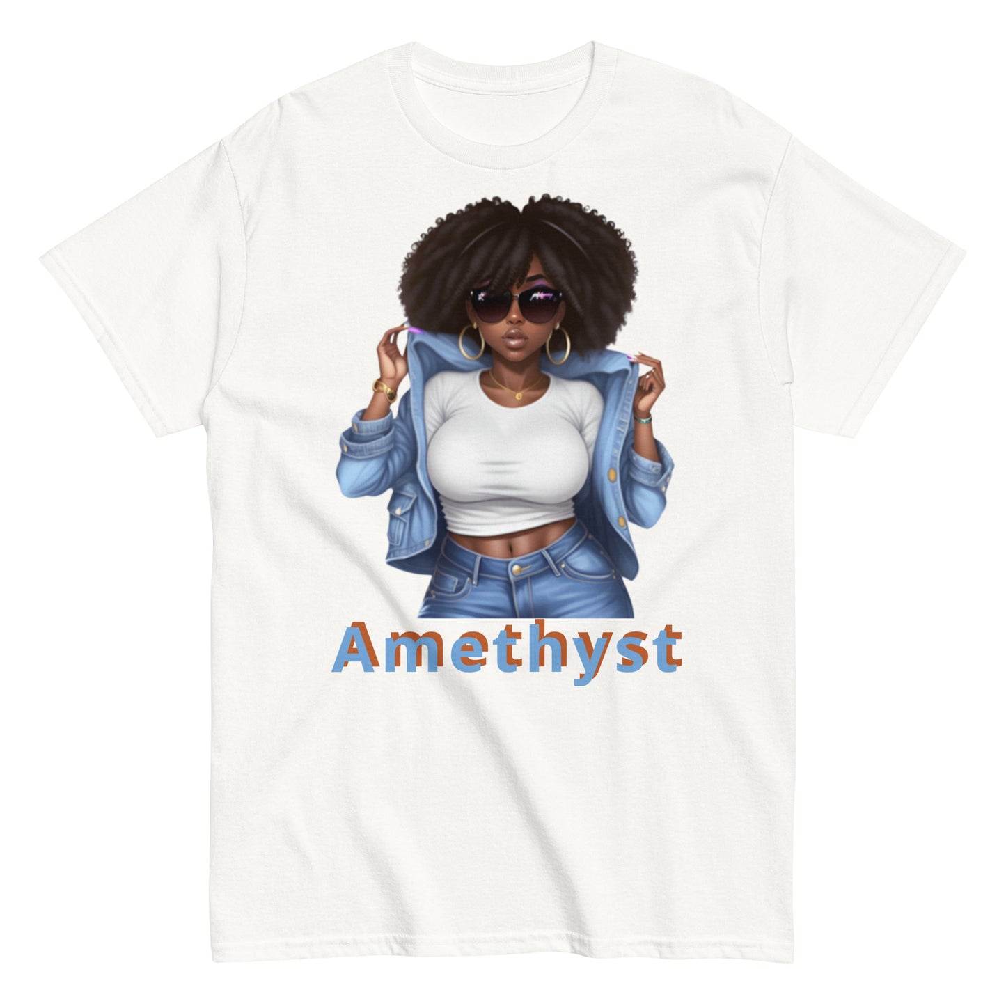 Amethyst classic tee