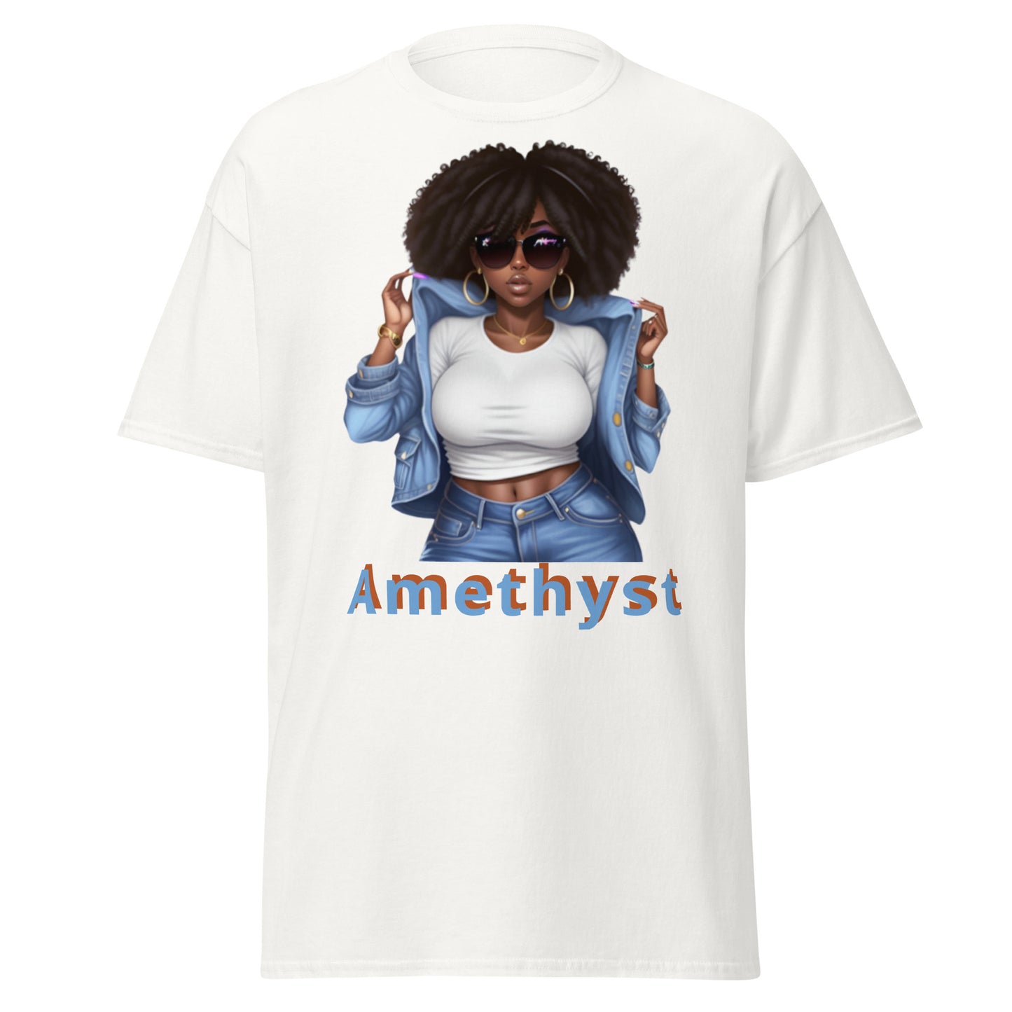 Amethyst classic tee