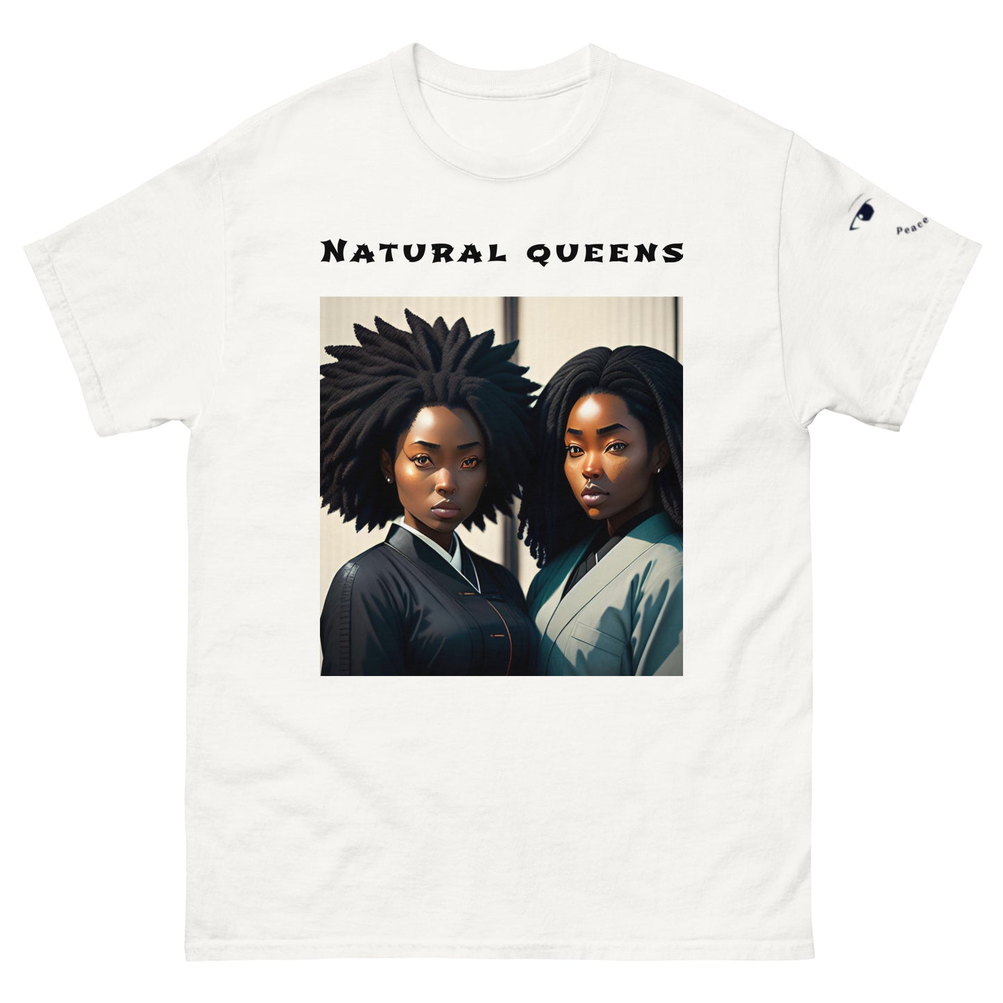 natural queens classic tee