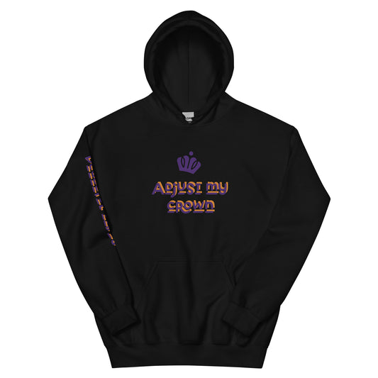 Adjusting my crown Unisex Hoodie