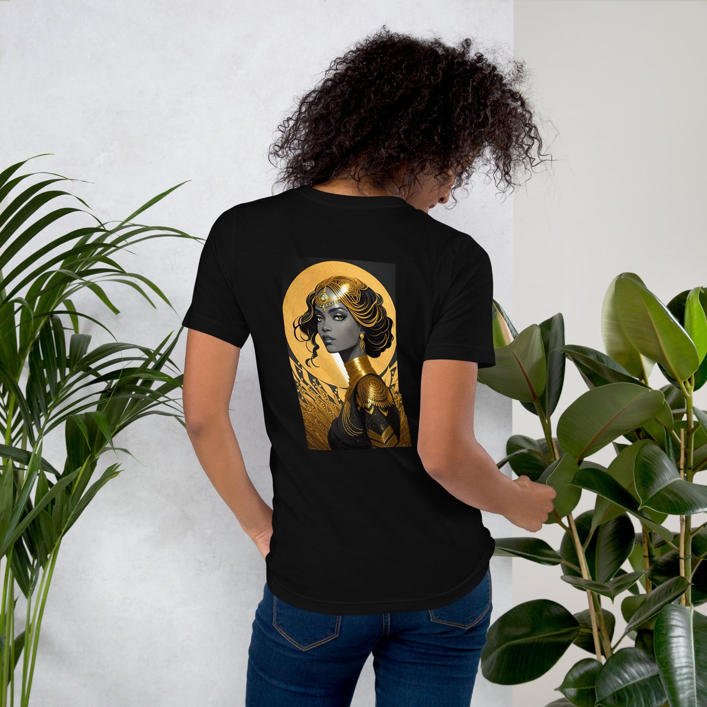 Dripped in gold Unisex t-shirt