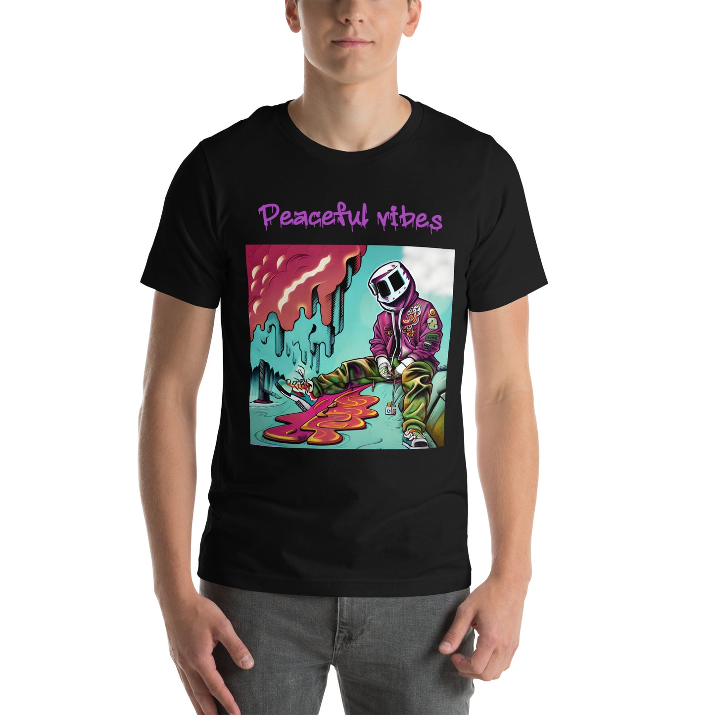 Melting man t-shirt