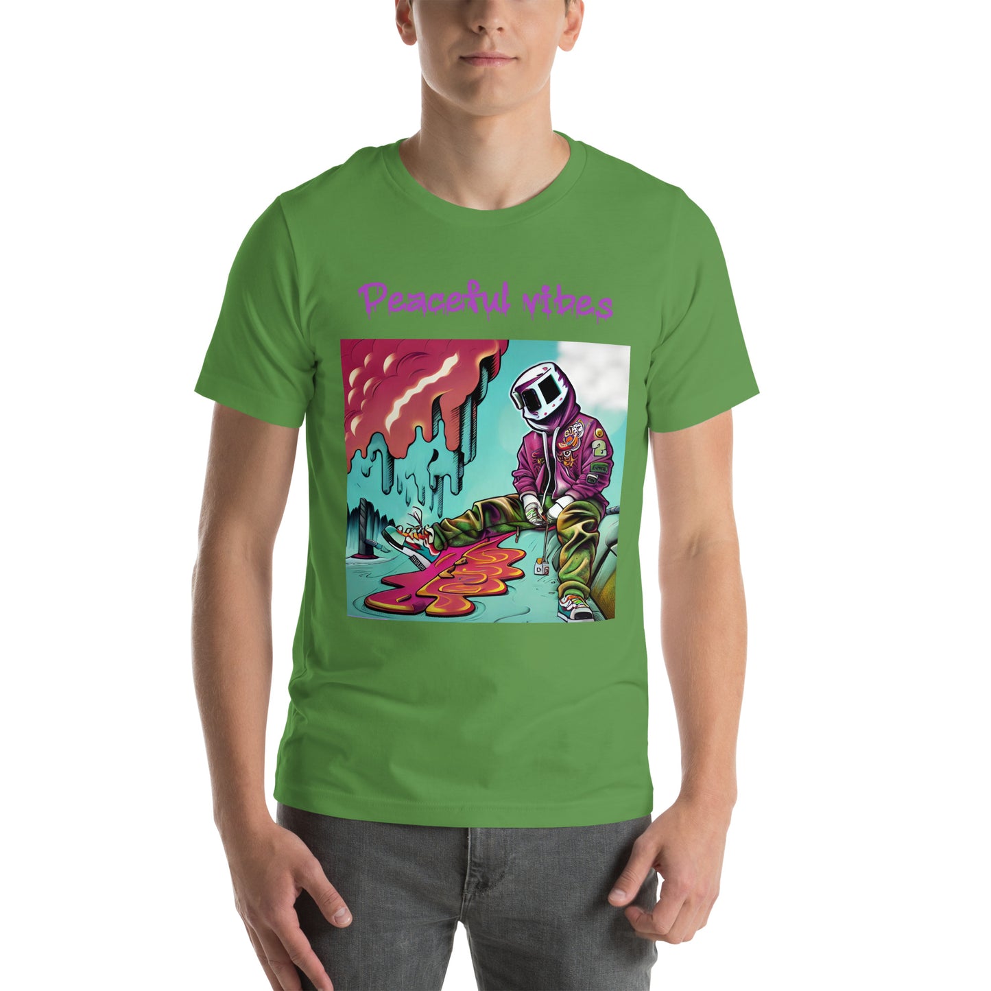 Melting man t-shirt