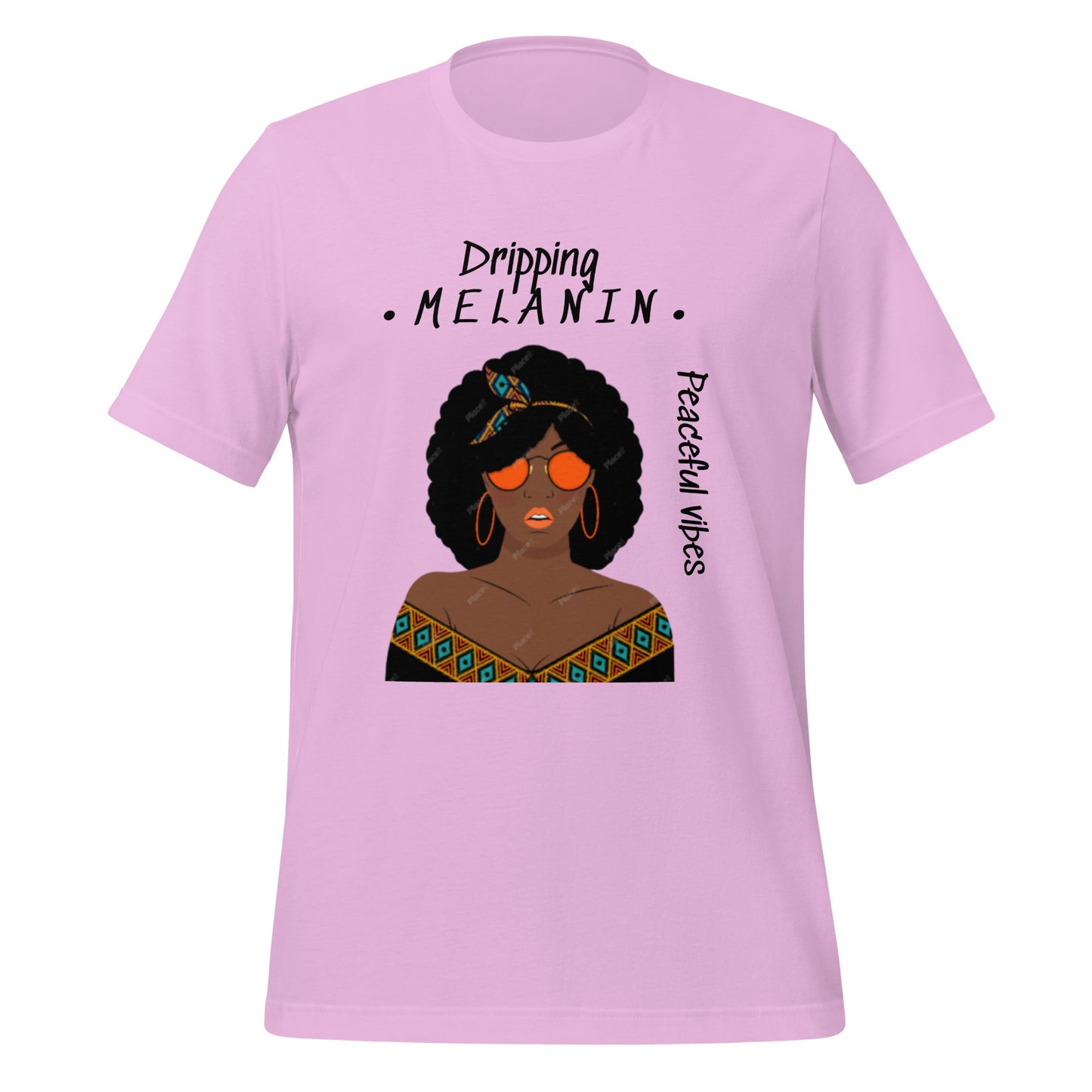 Dripping melanin  Unisex t-shirt