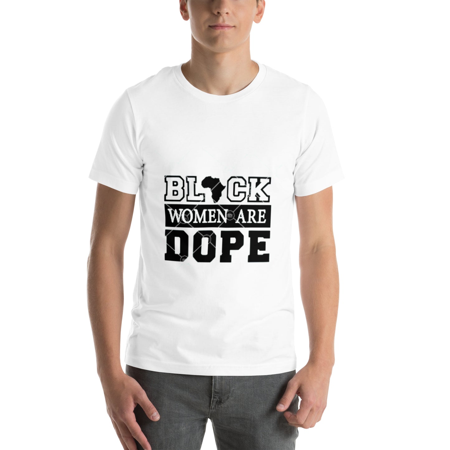 Black is dope Unisex t-shirt