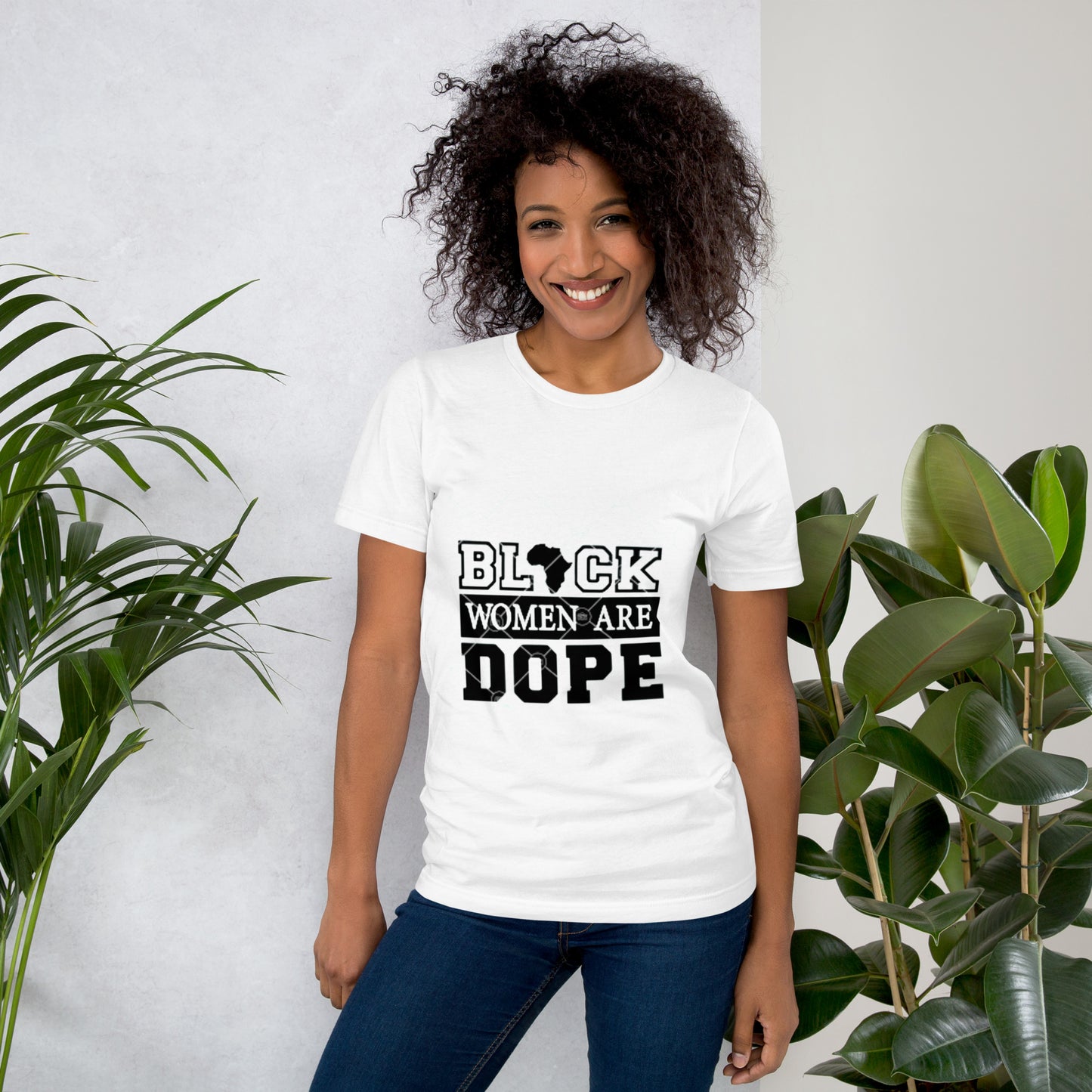 Black is dope Unisex t-shirt