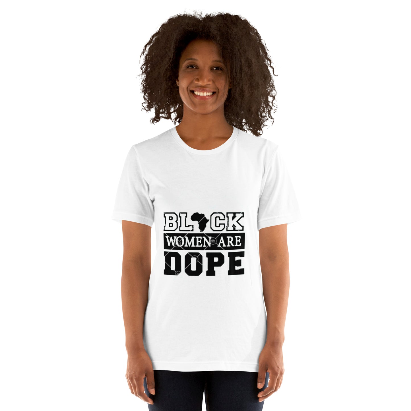 Black is dope Unisex t-shirt